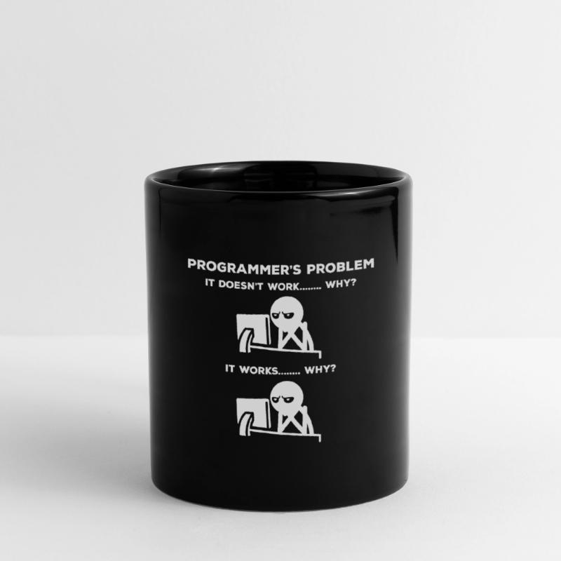 Informatiker Problem Tasse einfarbig
