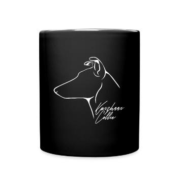 SHORTHAIR COLLIE Profile Dog Dogs Wilsigns - Full Colour Mug - black - Front