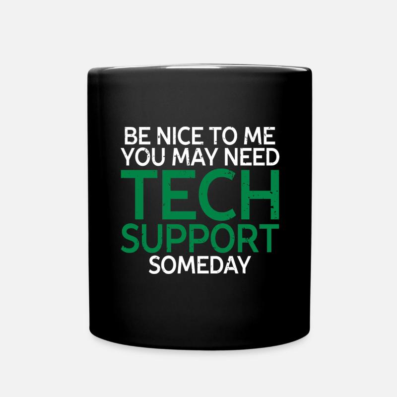 programmierer, evolution, computer, nerd - Tasse einfarbig - Schwarz