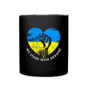 Ukraine - Mug uni - noir - Devant