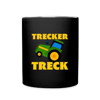 Tractor Trek Tractor Pulling Tractor Gift - Full Colour Mug - black - Front