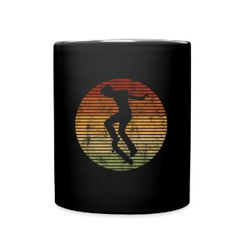 Skateur Skateboard Skateur Skater Skate - Mug uni - noir - Devant