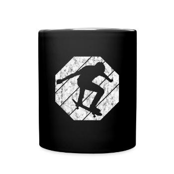 Skateboarder Skateboard Skater Skate Skateing - Mug uni - noir - Devant