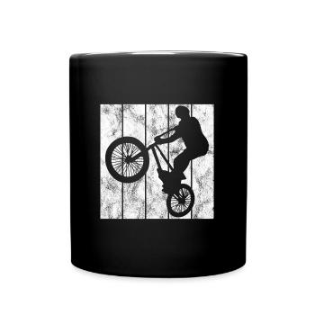 BMX Vélo Vélo Rétro Cadeau Vélo Motocross - Mug uni - noir - Devant