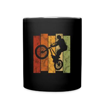 BMX Vélo Vélo Rétro Cadeau Vélo Motocross - Mug uni - noir - Devant