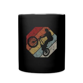 BMX Vélo Vélo Rétro Cadeau Vélo Motocross - Mug uni - noir - Devant