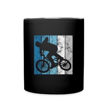 BMX Vélo Vélo Rétro Cadeau Vélo Motocross - Mug uni - noir - Devant