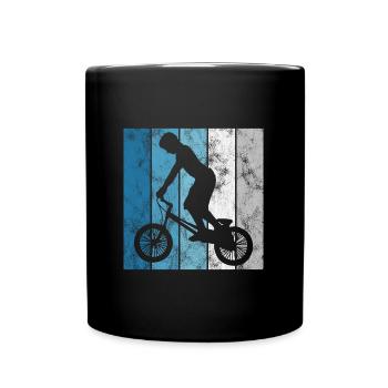 BMX Vélo Vélo Rétro Cadeau Vélo Motocross - Mug uni - noir - Devant