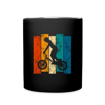 BMX Vélo Vélo Rétro Cadeau Vélo Motocross - Mug uni - noir - Devant