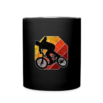 BMX Vélo Vélo Rétro Cadeau Vélo Motocross - Mug uni - noir - Devant