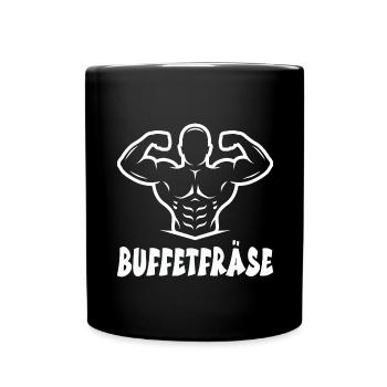 Urlaub - Tasse einfarbig - Schwarz - Vorne