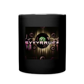 Records Design Beat - Full Colour Mug - black - Front