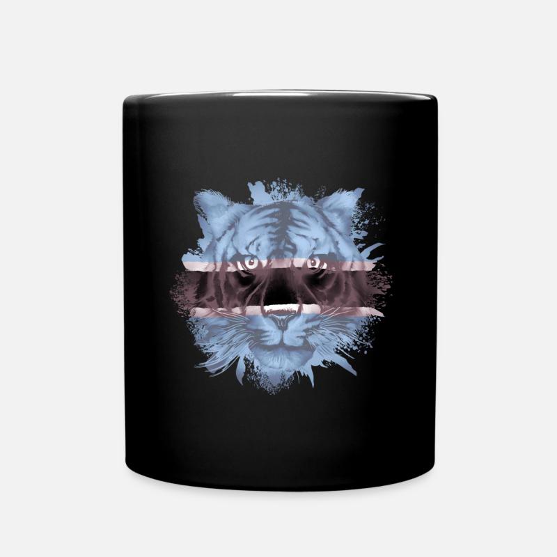 Botswana - Tasse einfarbig - Schwarz