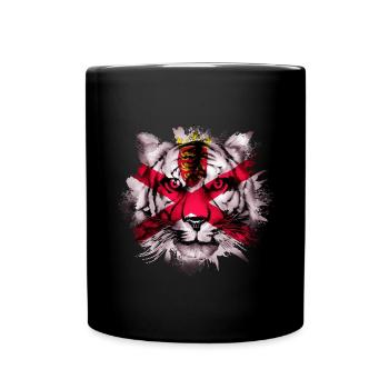 Jersey - Tasse einfarbig - Schwarz - Vorne