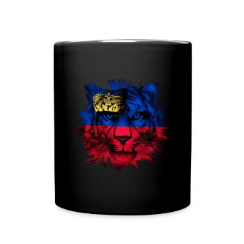 Liechtenstein - Tasse einfarbig - Schwarz - Vorne