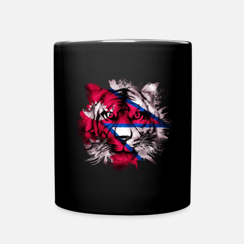 Nepal - Tasse einfarbig - Schwarz