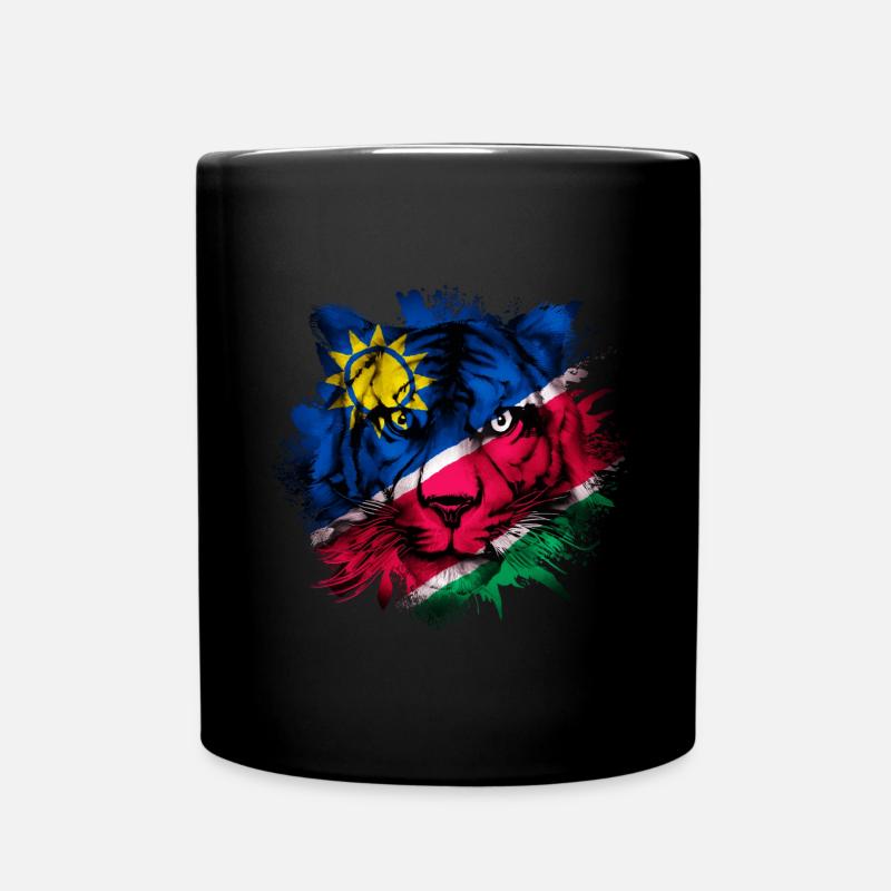 Namibia - Tasse einfarbig - Schwarz