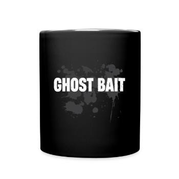 Appât fantôme Halloween Paranormal Chasseur de fantômes - Mug uni - noir - Devant