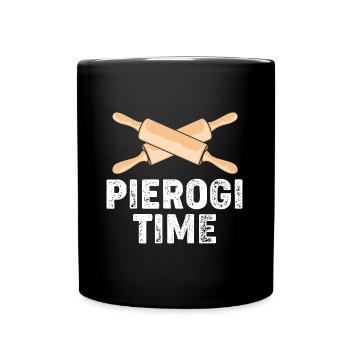 Poland Polish Pierogi - Full Colour Mug - black - Front