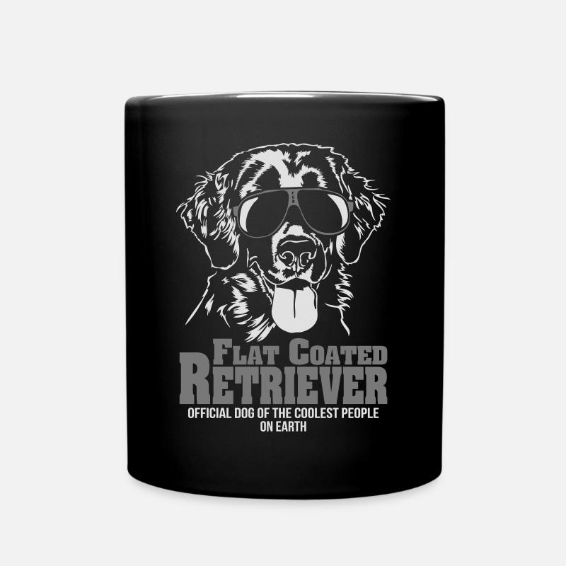 Flat Coated Retriever Coolest people - Tasse einfarbig - Schwarz