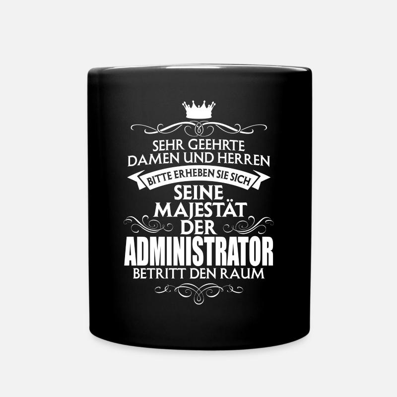ADMINISTRATOR - Tasse einfarbig - Schwarz