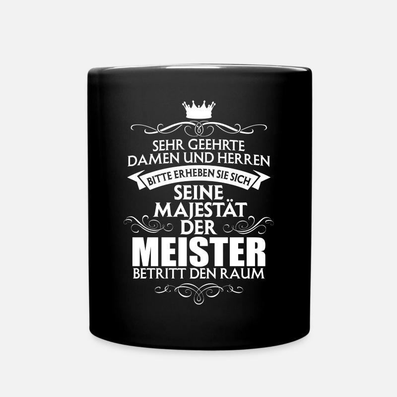 MEISTER - Majestät - Tasse einfarbig - Schwarz