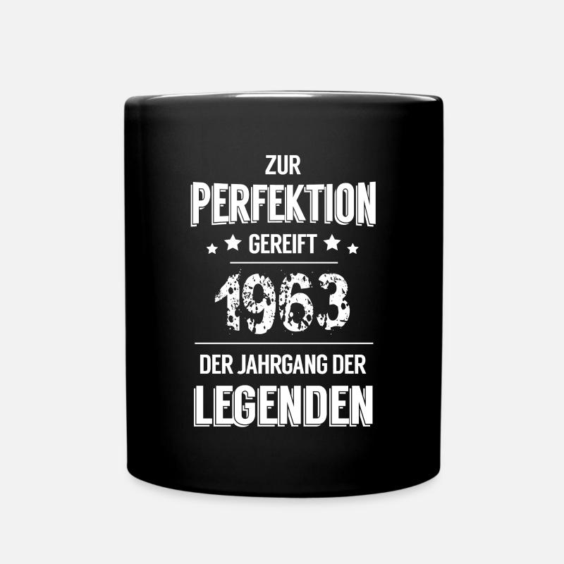 Legenden 1963 - Tasse einfarbig - Schwarz