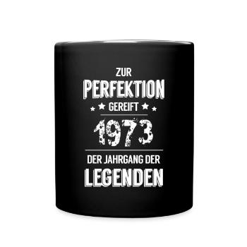 Legenden 1973 - Tasse einfarbig - Schwarz - Vorne