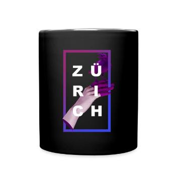 ZURICH - Full Colour Mug - black - Front