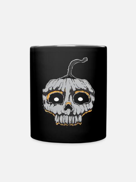 Halloween Pumpkin - Tasse einfarbig - Schwarz