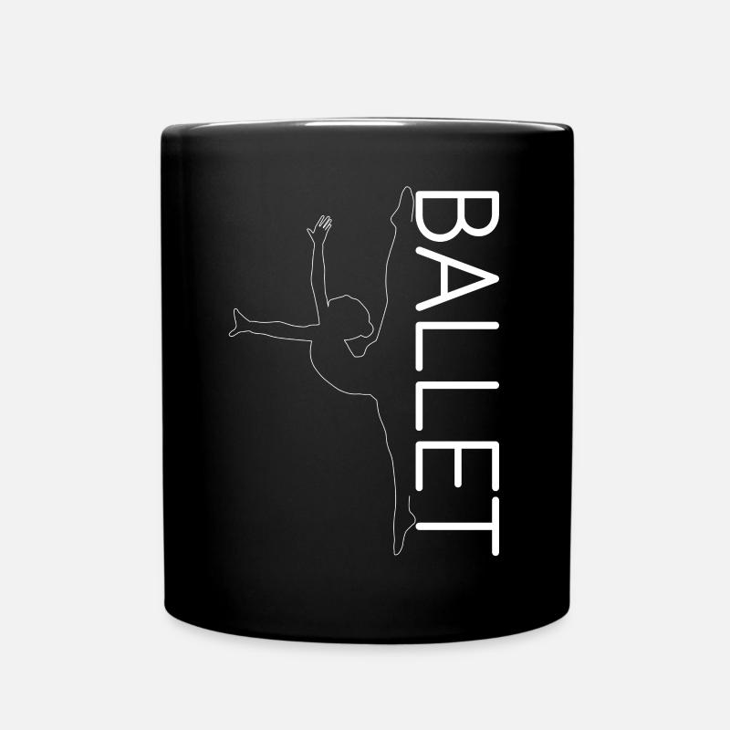 Danza classica - Tazza monocolore - nero