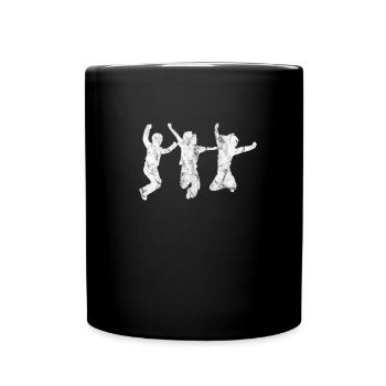 Tanzen - Tasse einfarbig - Schwarz - Vorne