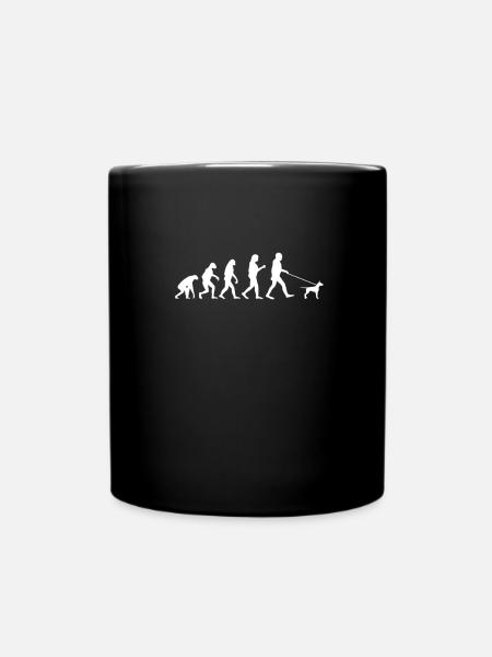 Hunde Hundebesitzer Hundeliebhaber - Tasse einfarbig - Schwarz