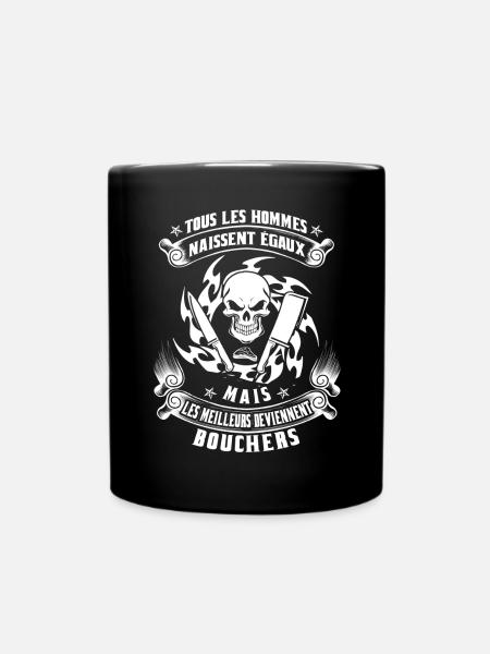 Tee Shirt Bouchers - Mug uni - noir
