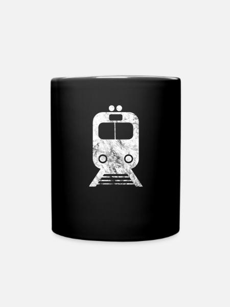 Train driver train driver - Full Colour Mug - black