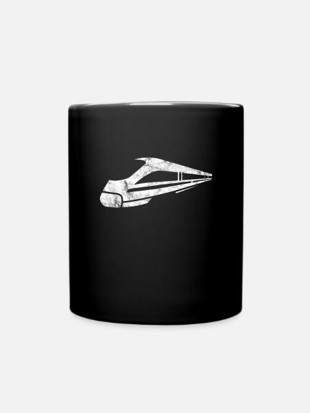 Zug Zugführer - Tasse einfarbig - Schwarz