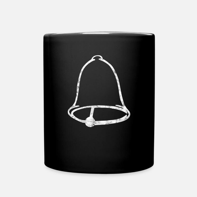 Glocke - Tasse einfarbig - Schwarz
