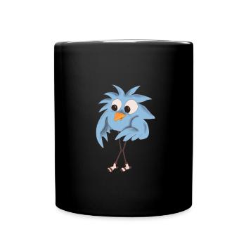 Gerdi geht - Tasse einfarbig - Schwarz - Vorne