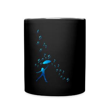IMG Piano I Piano I Orgue I Professeur de piano I Gesc - Mug uni - noir - Devant