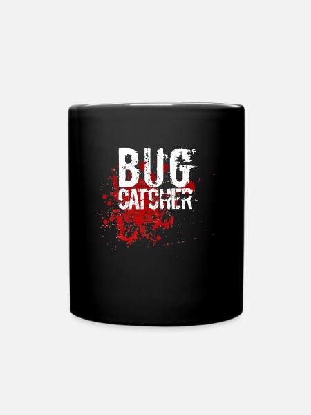 Kammerjäger Schädlingsbekämpfer Geschenk - Tasse einfarbig - Schwarz