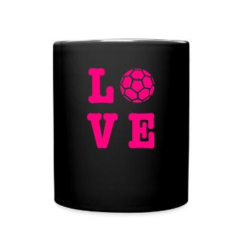 Handball Handball Coach Gift for daughter - Full Colour Mug - black - Front