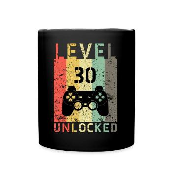 Niveau 30 débloqué - 30e anniversaire - Mug uni - noir - Devant