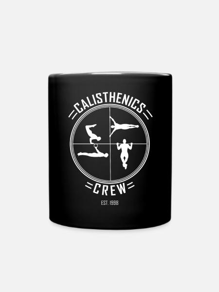 Calisthenics Crew Street Workout - Mug uni - noir