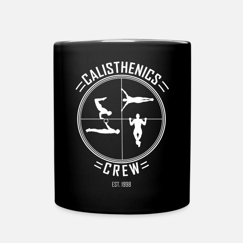 Calisthenics Crew Street Workout - Mug uni - noir