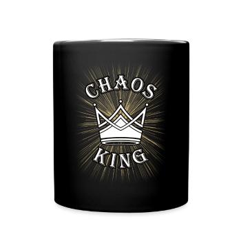 Chaos King, King - Full Colour Mug - black - Front