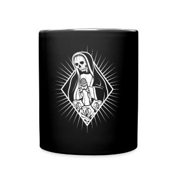 Santa Muerte - Mug uni - noir - Devant