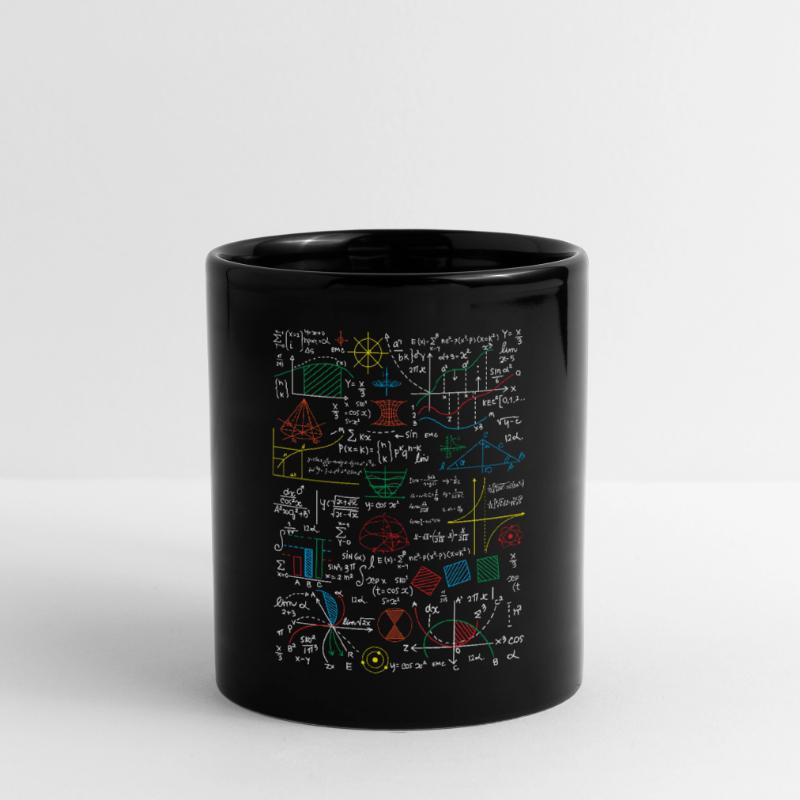 Math sheet. Funny math teacher Full Colour Mug