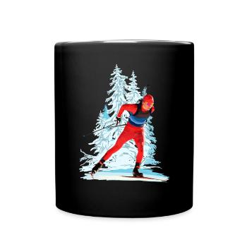 Biathlon - Full Colour Mug - black - Front