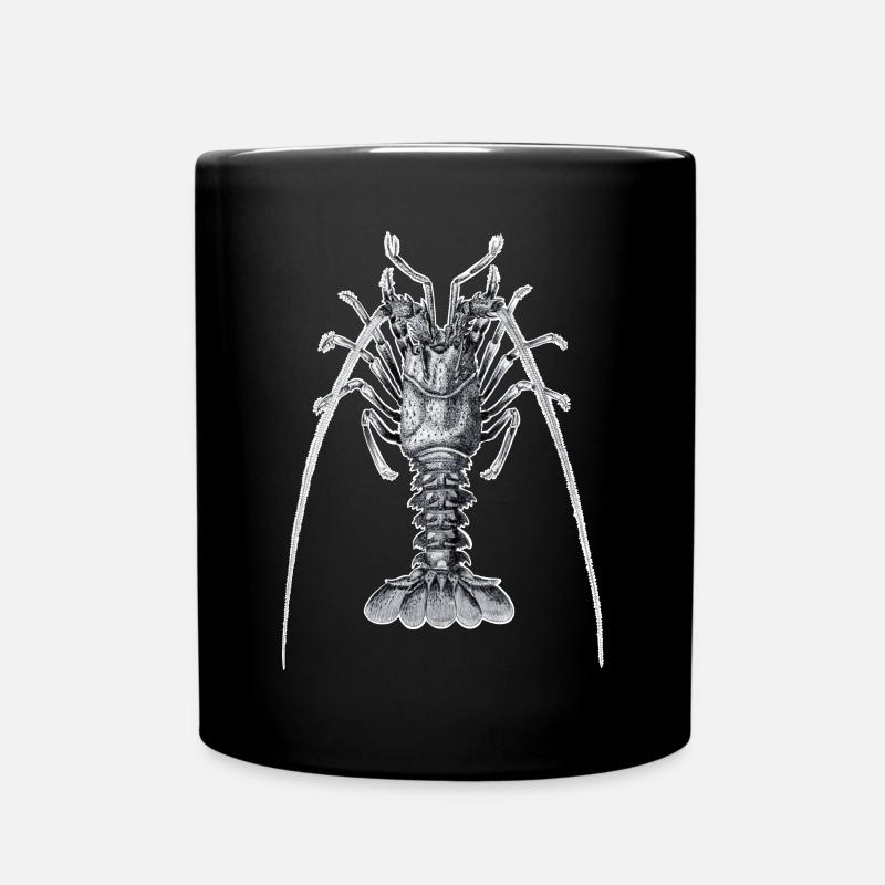 Langouste - Mug uni - noir