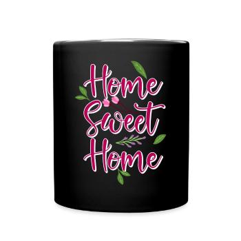 home - Mug uni - noir - Devant
